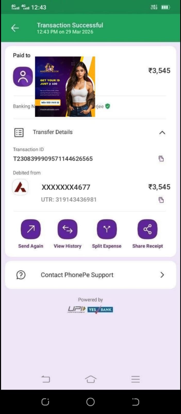 Payment Proof 4
